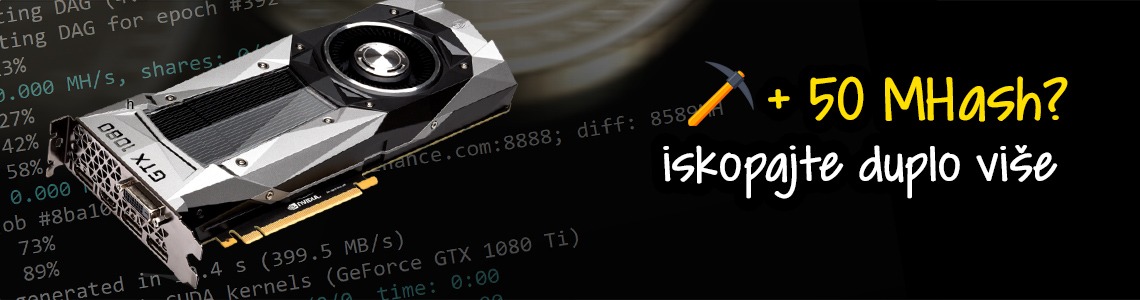 kako povecati hashrate mining