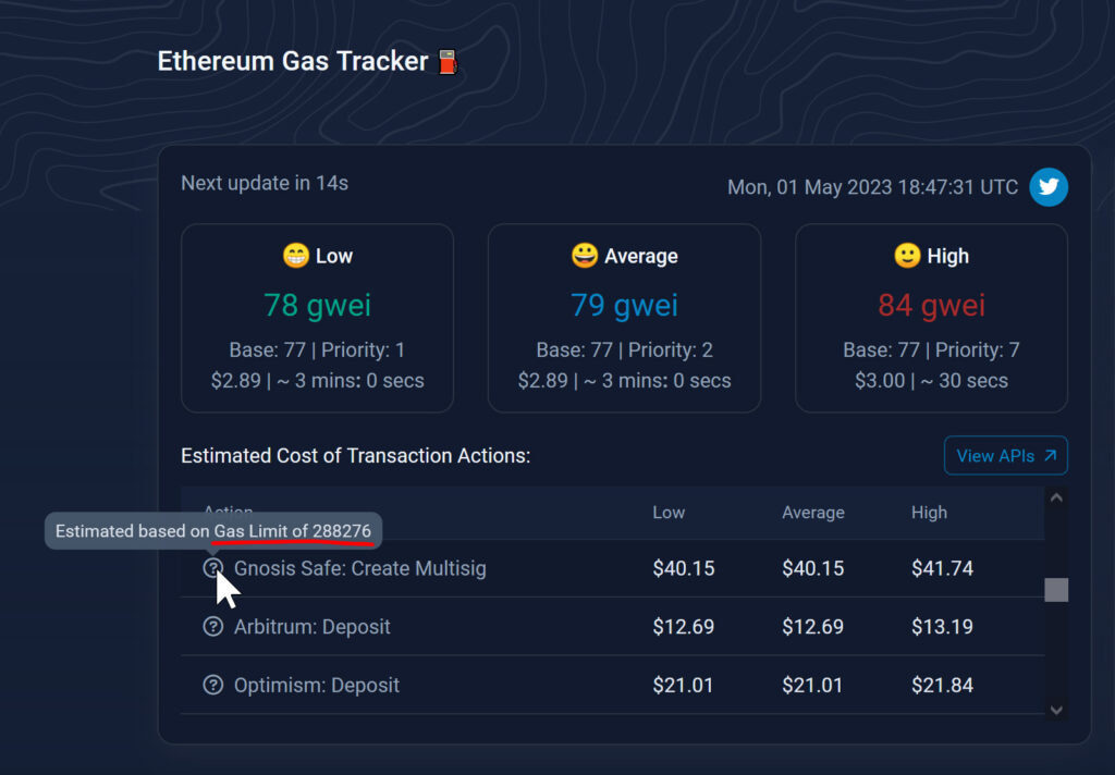 ethereum gas limit