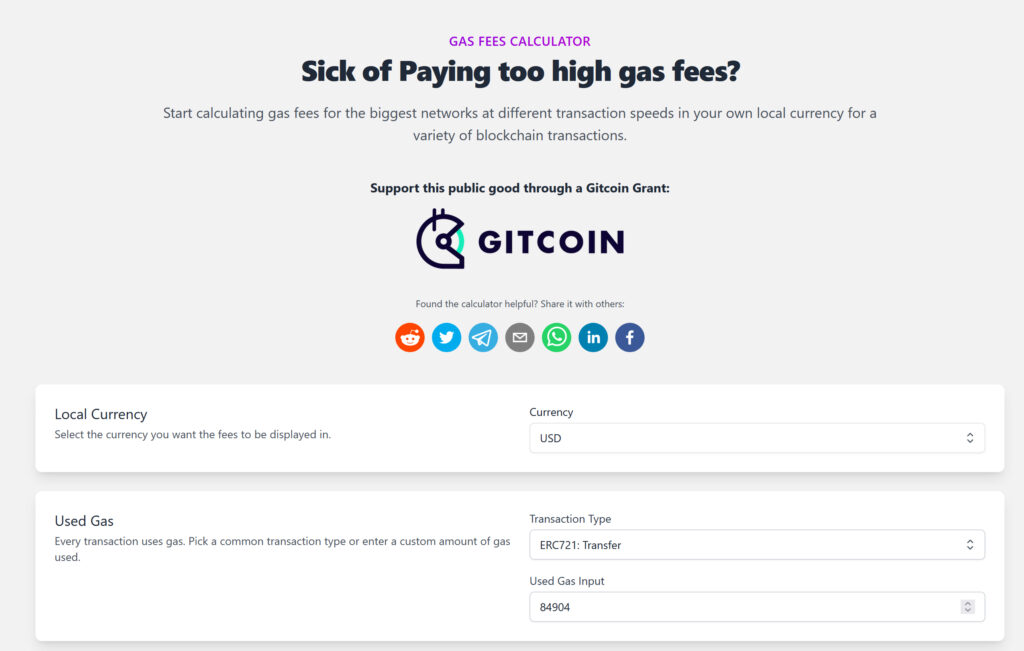izracunaj gas ethereum