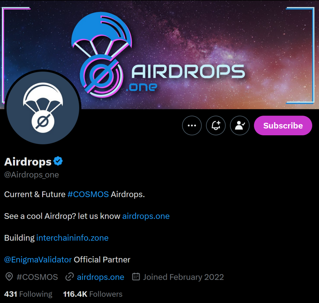 Airdrops @Airdrops one